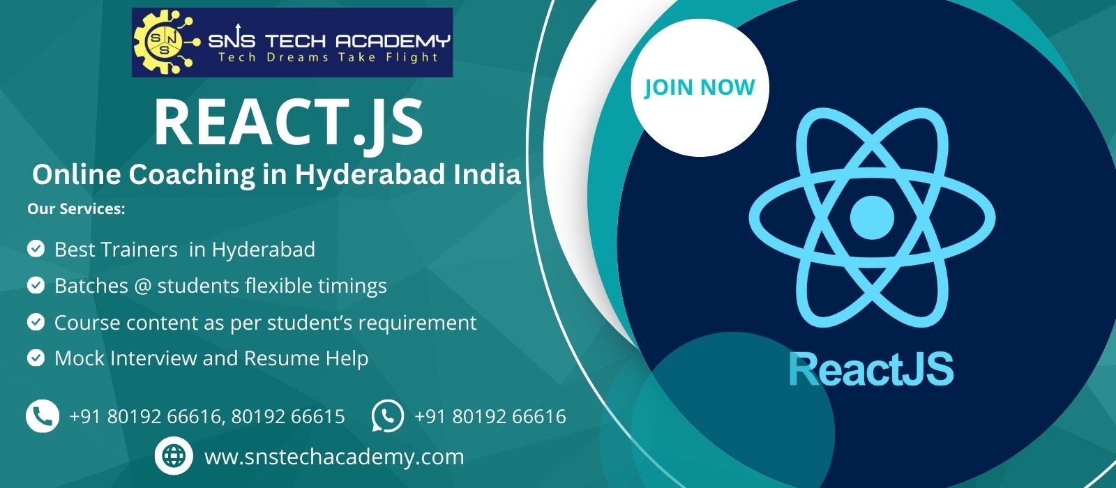 ReactJS Online Training in India