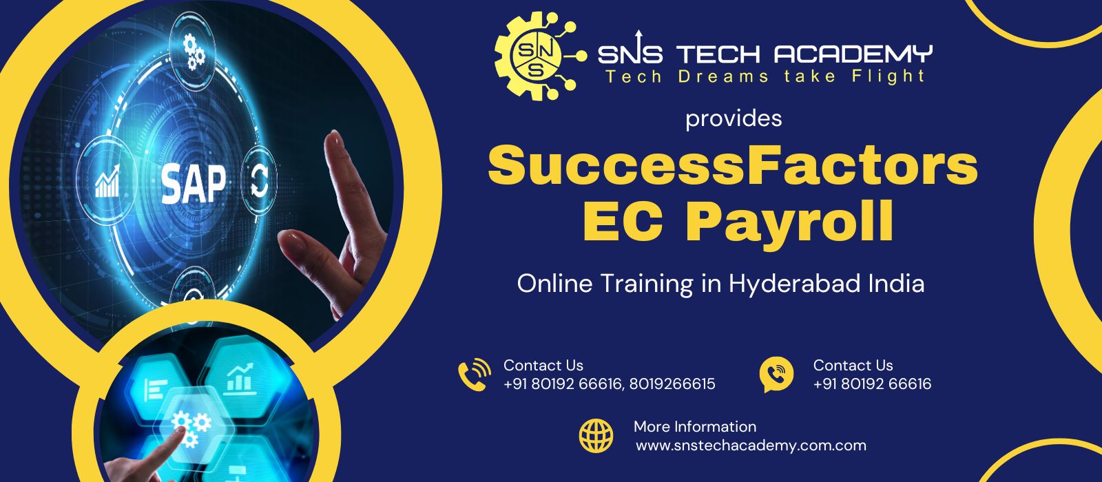 Successfactors Employee Central Payroll Online Training in India