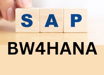 SAP BW4HANA Online Training in India